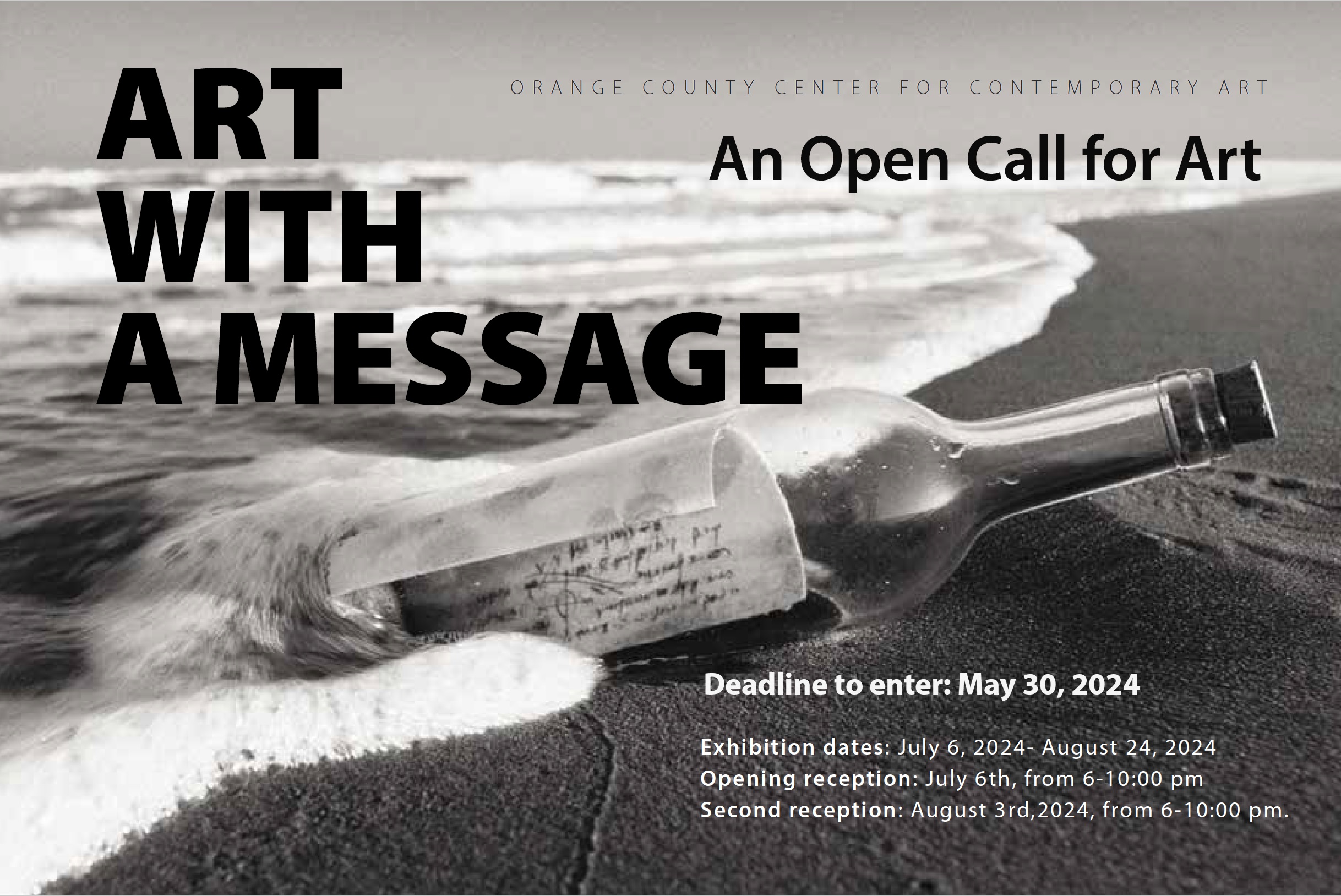 art with a message postcard image